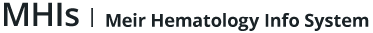 logo MHIs Meir Hematology info System